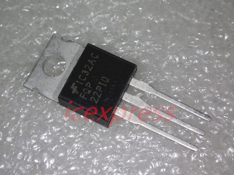 10PCS FQP22P10 TO-220