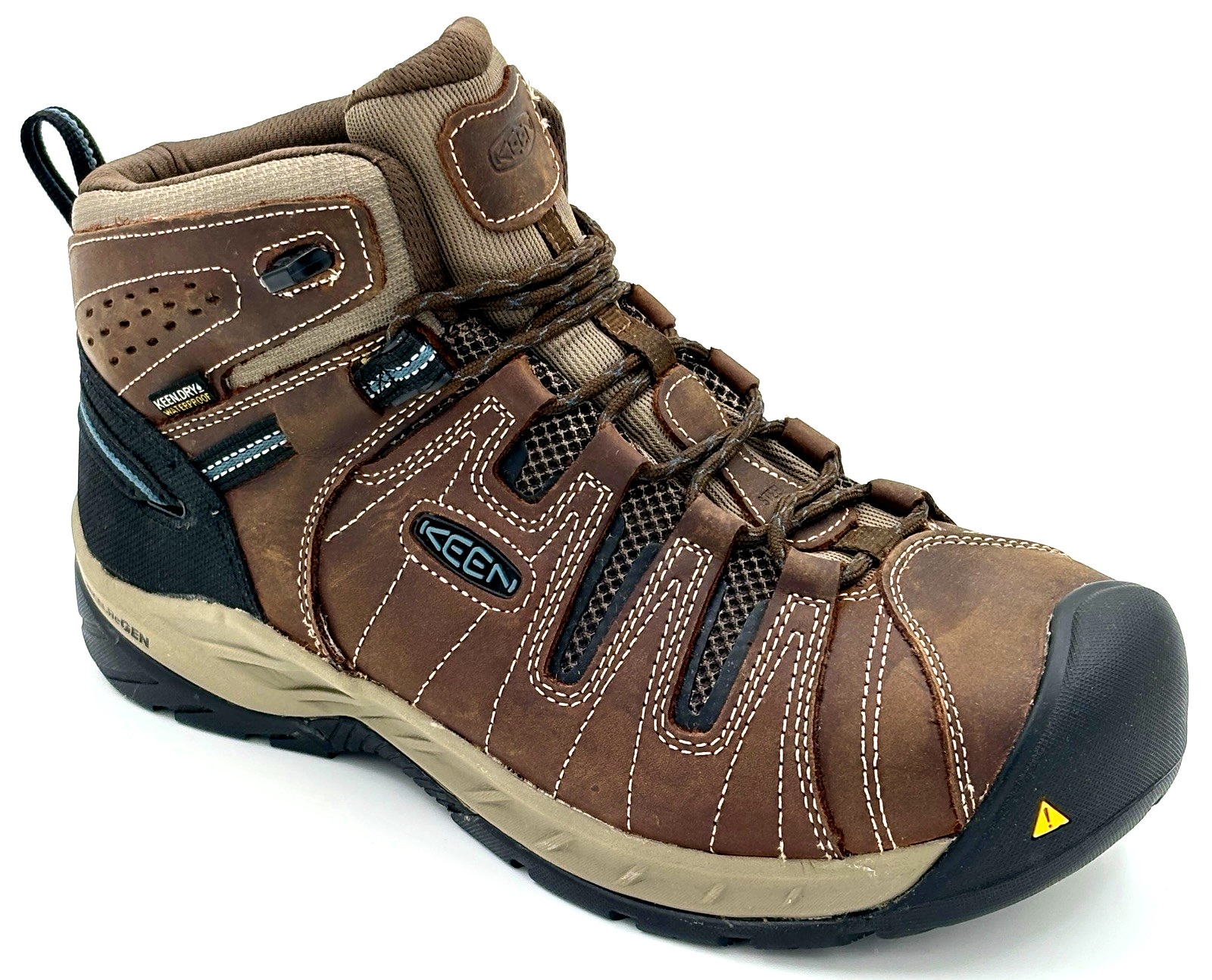KEEN Utility Men's Flint II Mid Steel Toe Waterproof Work Boots 1023237