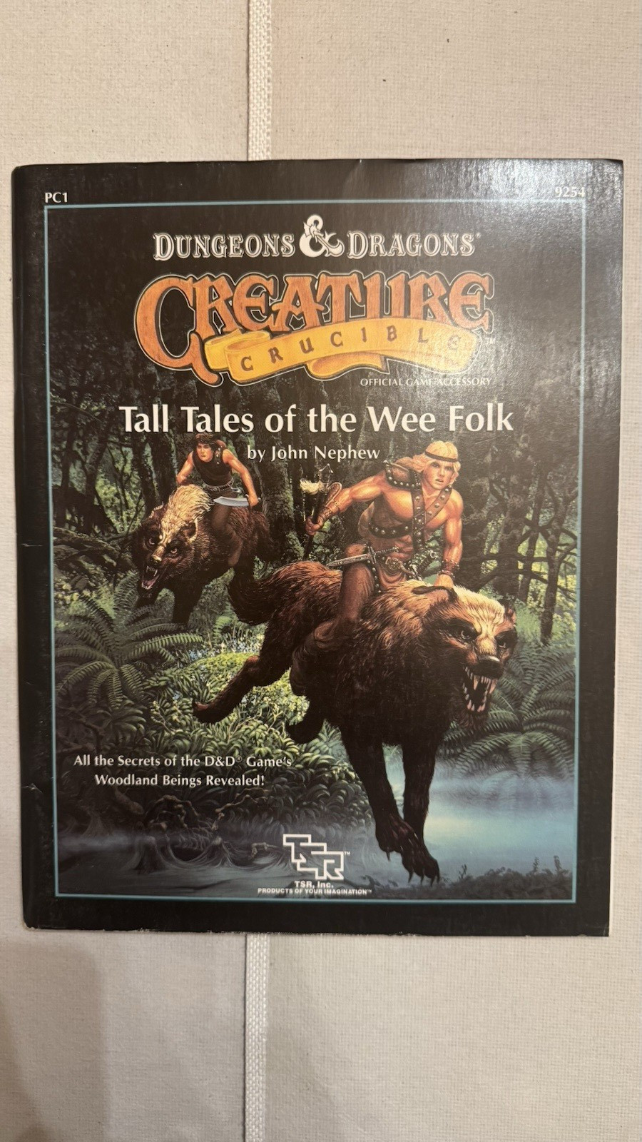 TSR D&D PC1 Creature Crucible Tall Tales of the Wee Folk Complete Signed