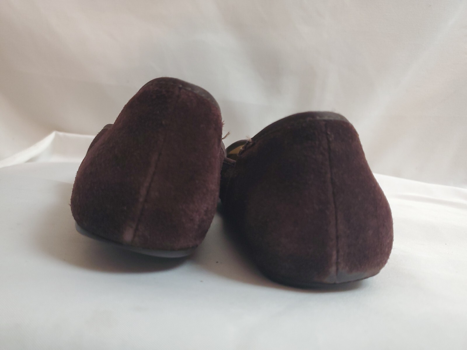 UGG Australia Alloway Suede Shearling Flats #1001632 Brown Size 5