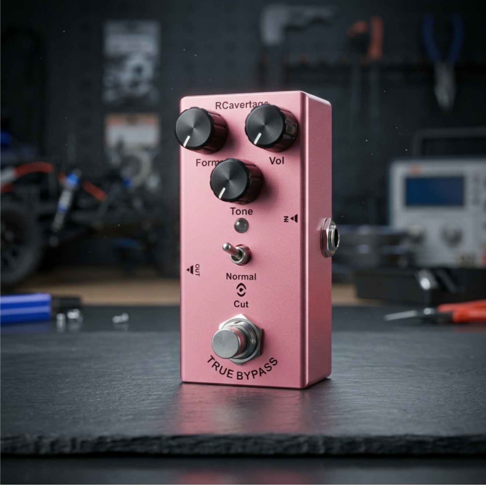 Guitar Fuzz Pedal True Fuzz Pedal Rectangular