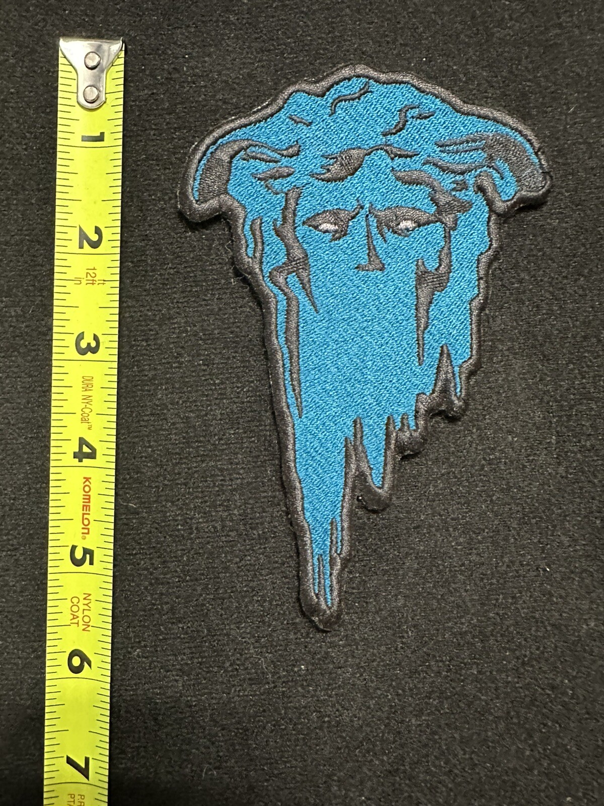 *RARE* White Phosphor Medusa XL Blue Variant Patch Baja! SupDef FOG DEFCON O7S