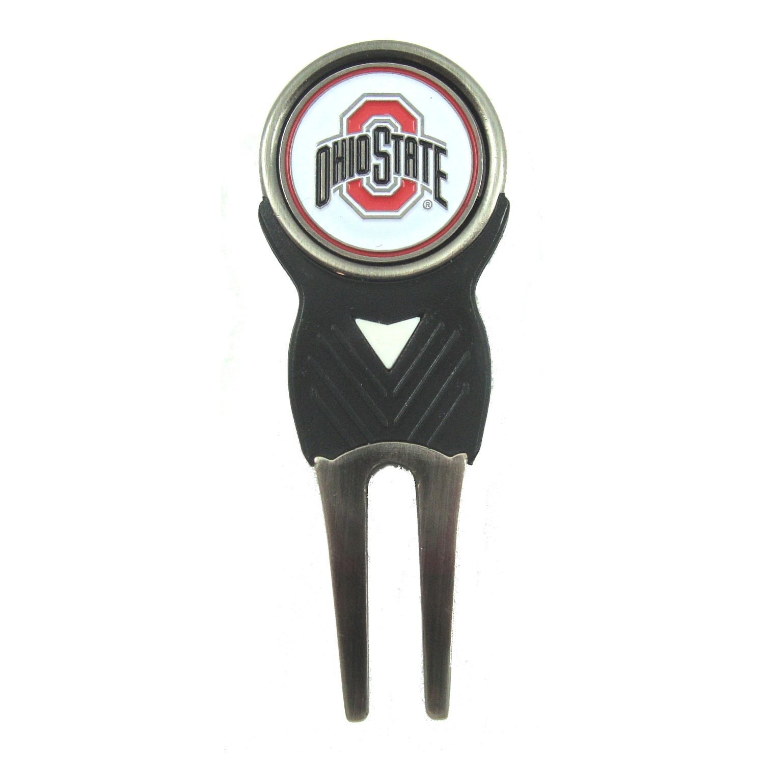 Team Golf NCAA Ohio State Buckeyes Divot Tool with 3 Golf Gall Markers Set