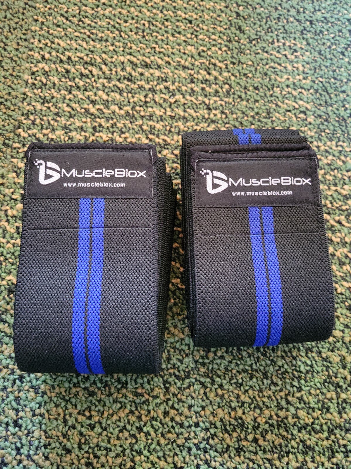 Knee Wraps for Powerlifting Weightlifting - 1 Pair, 2 Wraps - Premium FAST SHIP