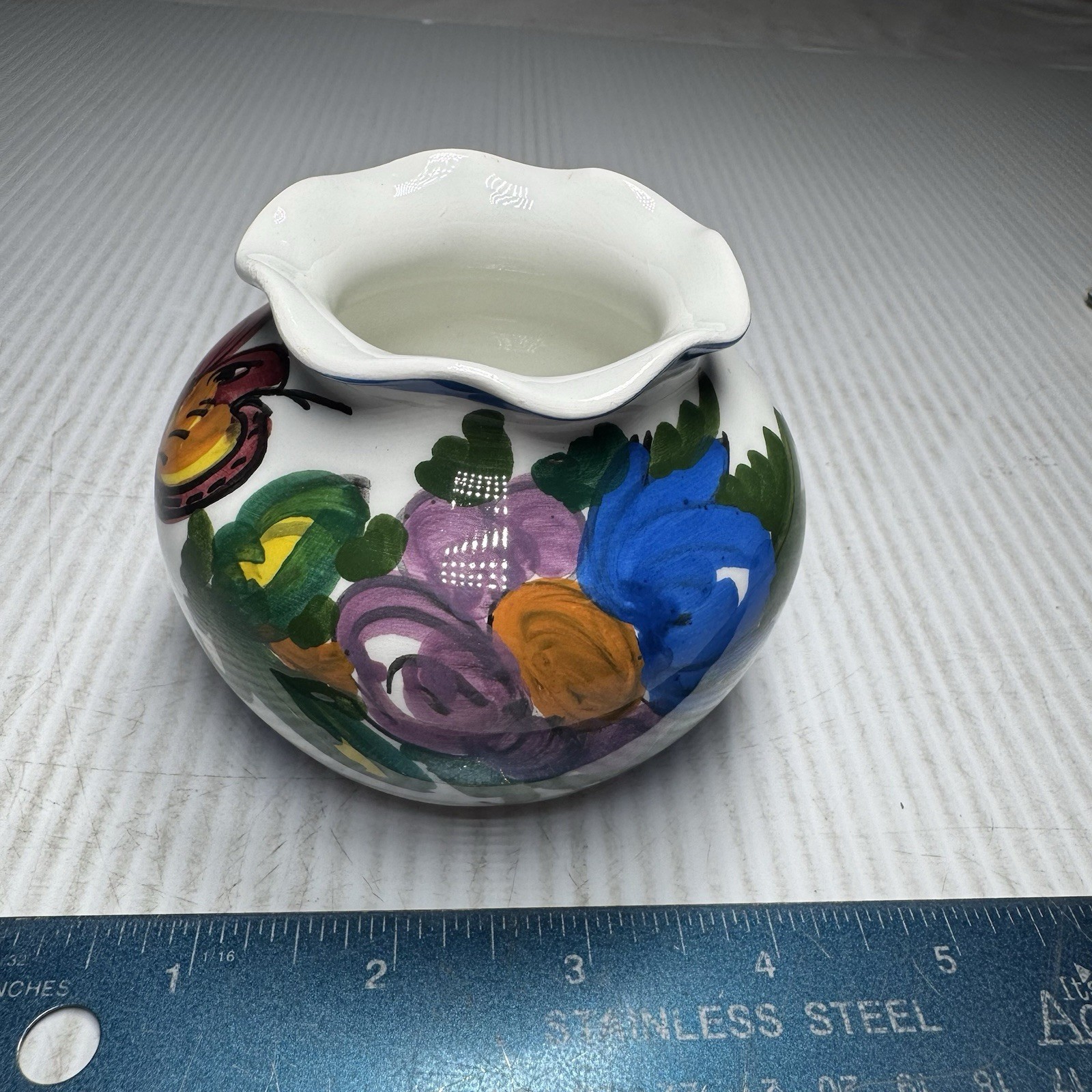 Smallmade I Greece Ceramic Pot Small Glaze Chip