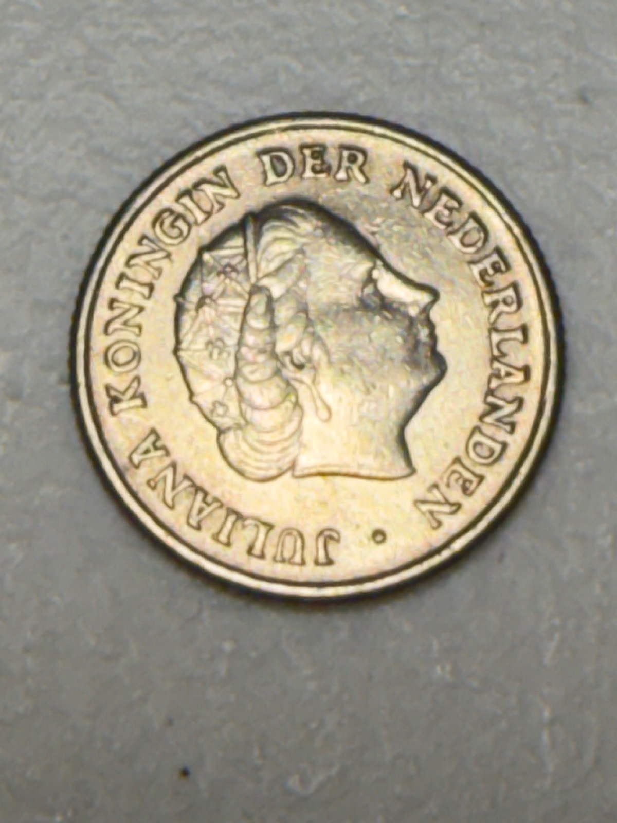 1950 Netherlands 10 cent coin