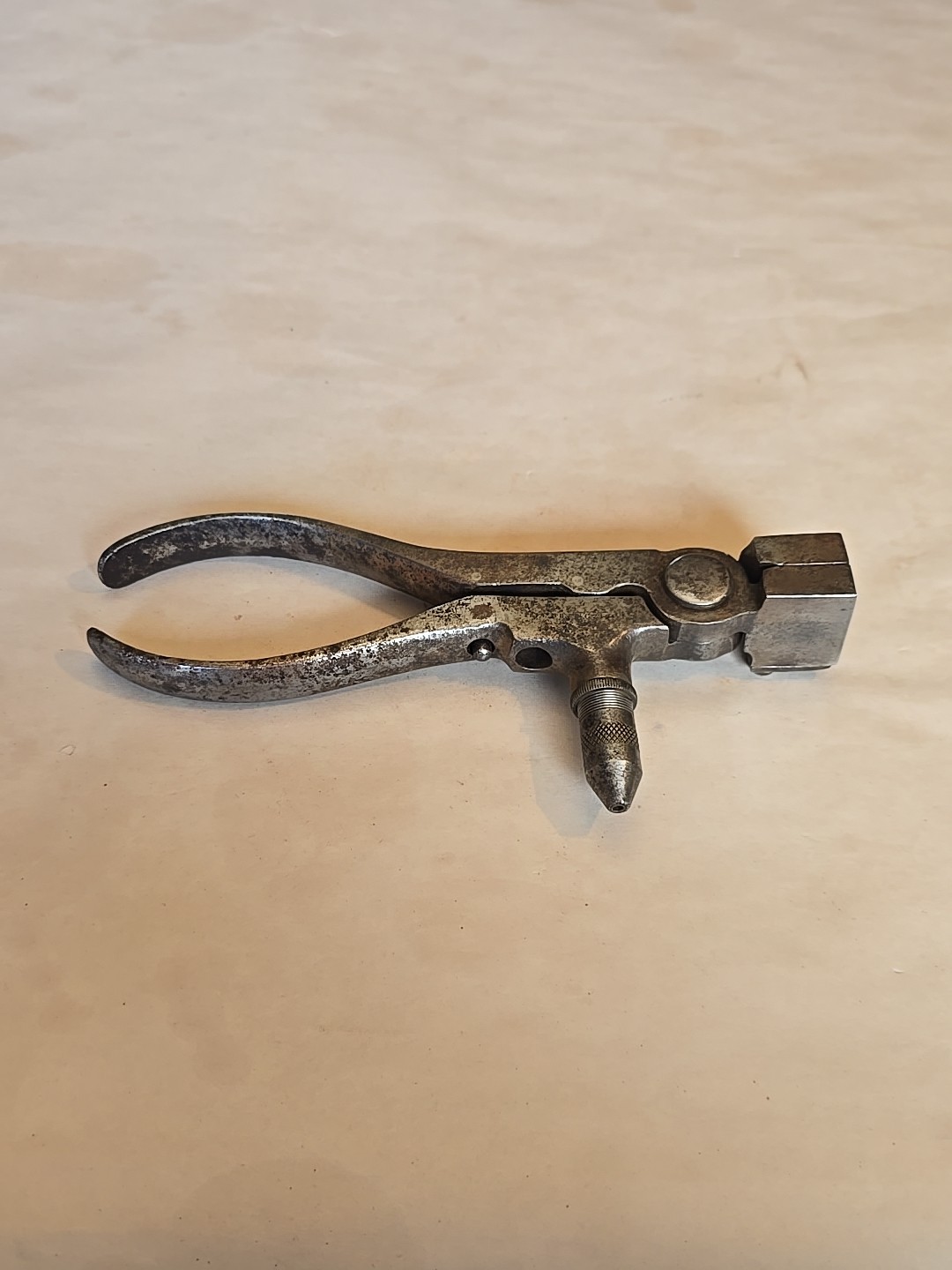 Vintage Ideal 32-35 Steel Reloading Tool Bullet Mold Combination Tool