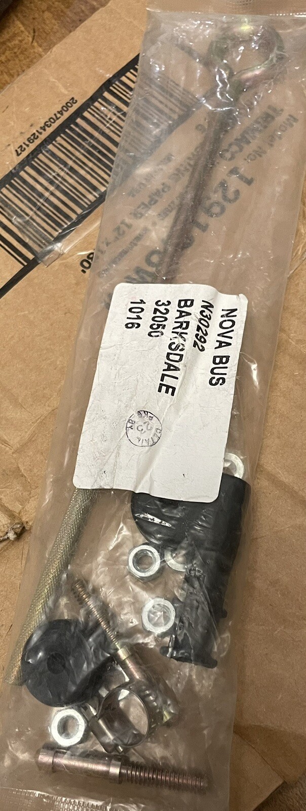 Nova Bus N30292 Seal Height Control Valve Velvac Adjustable Linkage 32050 1016