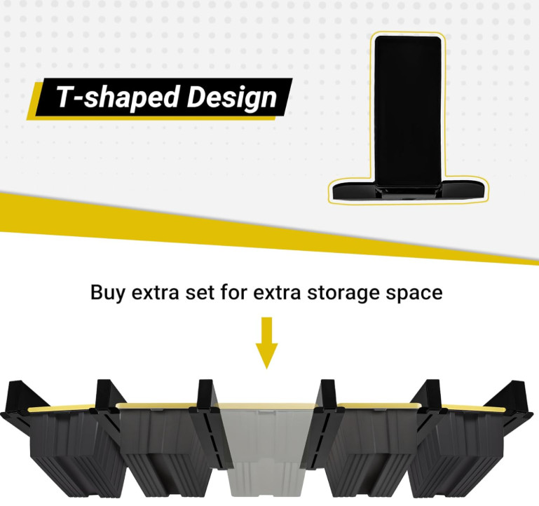 Garage Ceiling Storage Rack 4‑Bin Duty 400LB Utility Tote Organizer Pro Set