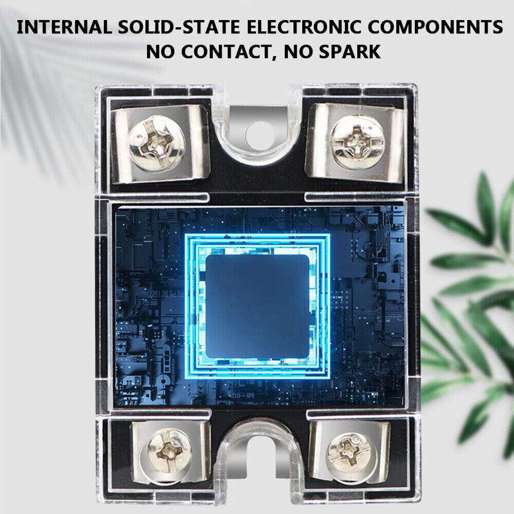 Solid State Relays SSR Input DC 3-32V to Output AC 24-480V Single-phase 80A