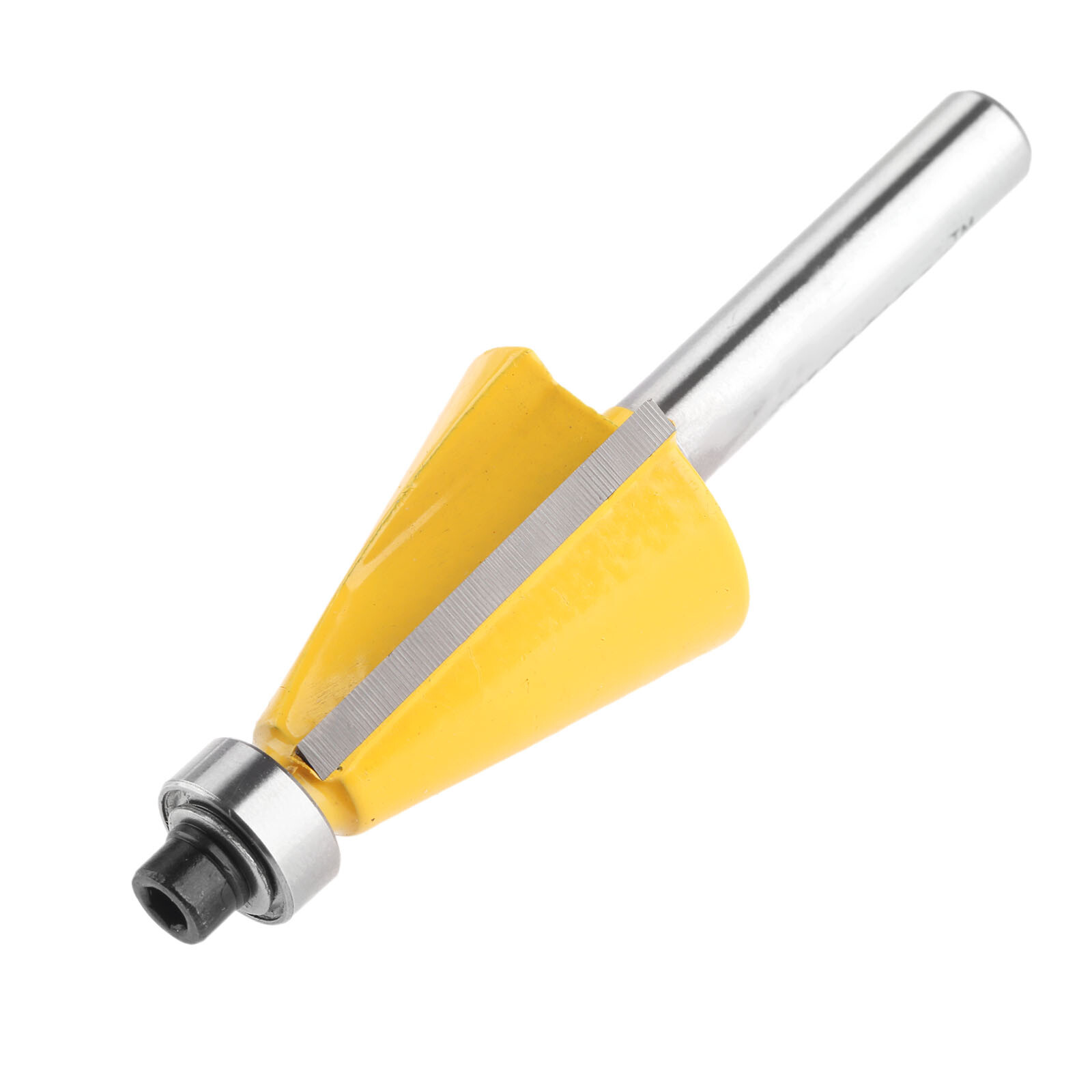 1pc 1/4" Shank 15 Degree Chamfer & Bevel Edging Router Bit woodworking cutter