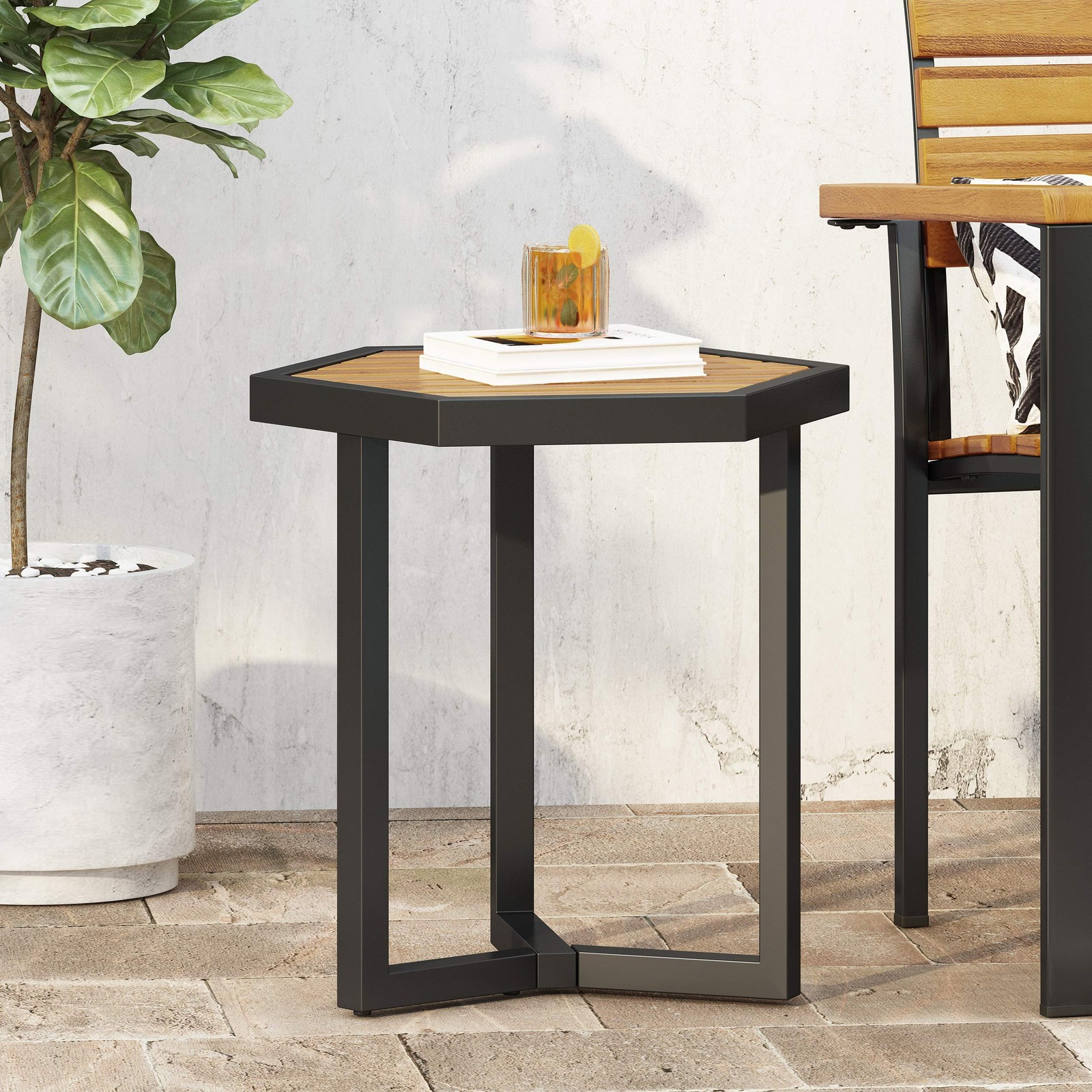Christopher Knight Home End Table Black 313711