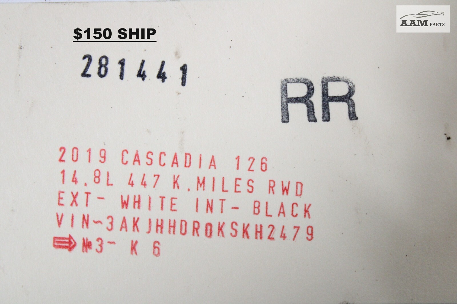 2018-2024 FREIGHTLINER CASCADIA REAR RIGHT SIDE STEP PANEL W/ FRAME OEM