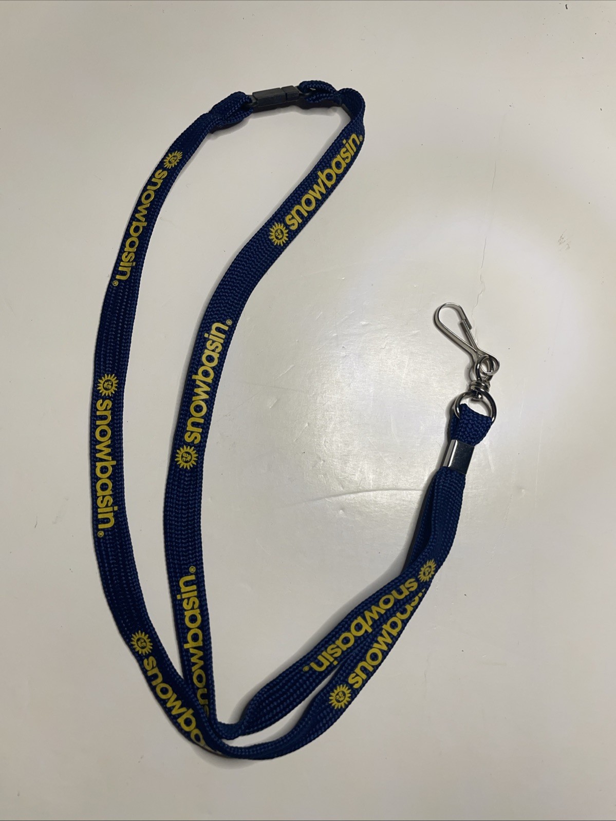 New Snowbasin Ski Resort - Utah - Lanyard/Key Chain/Pass Holder - Free Shipping!