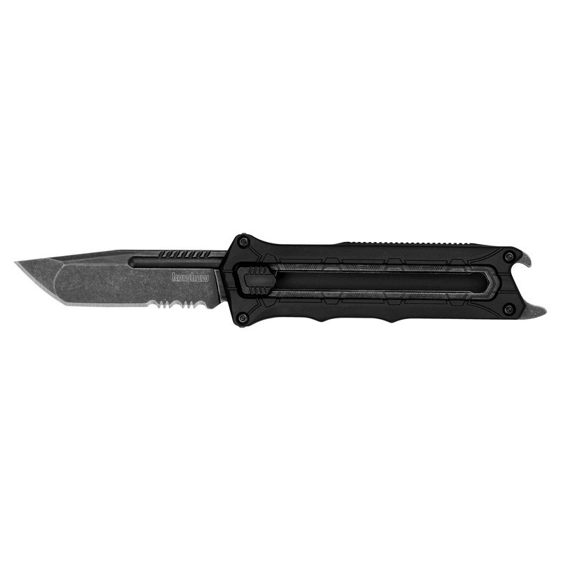 Kershaw 1195 Interstellar Folding Knife 2.7" 8Cr13MoV Tanto Partially Serrated