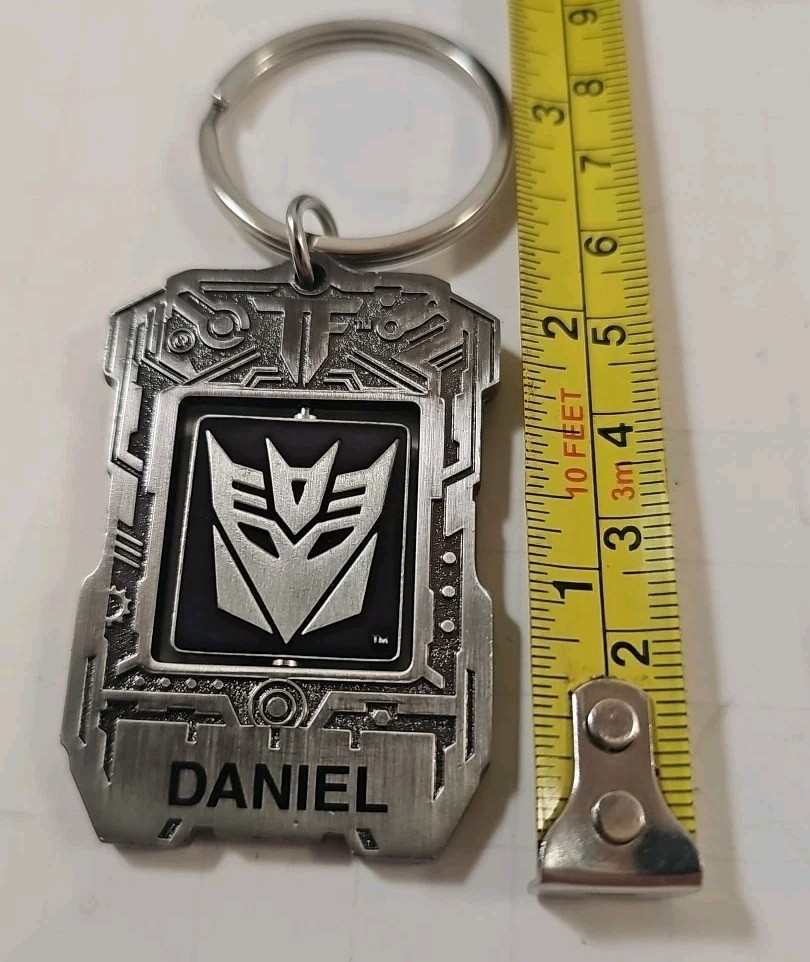 Daniel Transformer Center Spin Keychain