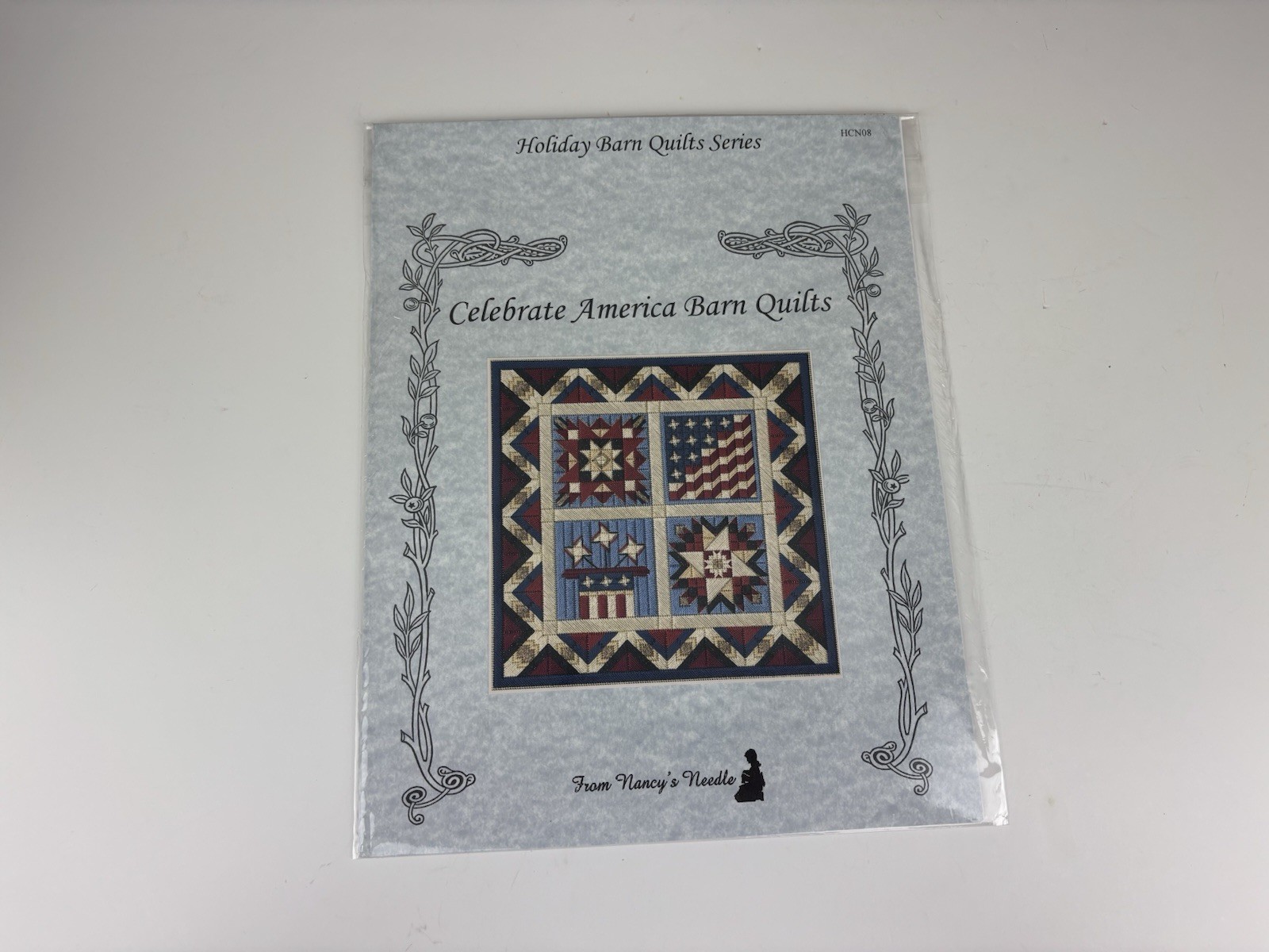 From Nancy’s Needle Celebrate America Barn Quilt Needlepoint Pattern 1S