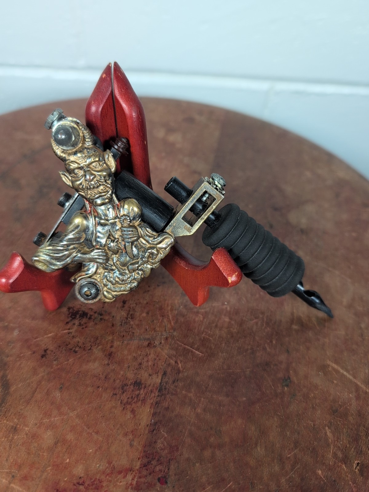 Vintage Coil Tattoo Machine Custom Made Brass