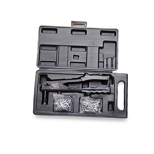 Arrow RL100K Rivet Tool Kit - Manual Riveter Set for Value - Black
