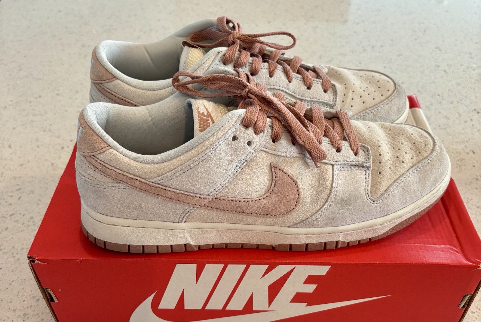 Nike Dunk Low Fossil Rose Size 10
