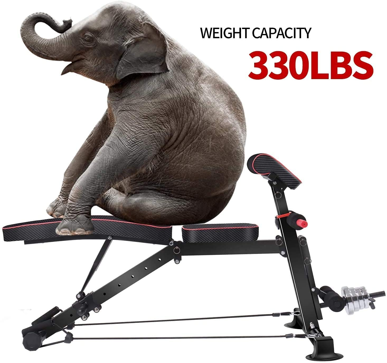 Adjustable Weight Bench Dumbbell Weight Bench Foldable Workout Bench for Gym