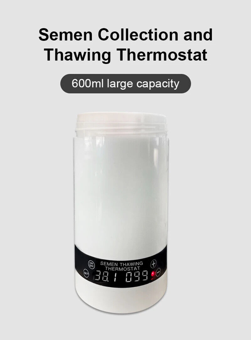 600ML Cattle Frozen Sperm Thawing Cup Boar Artificial Insemination Sperm Collect
