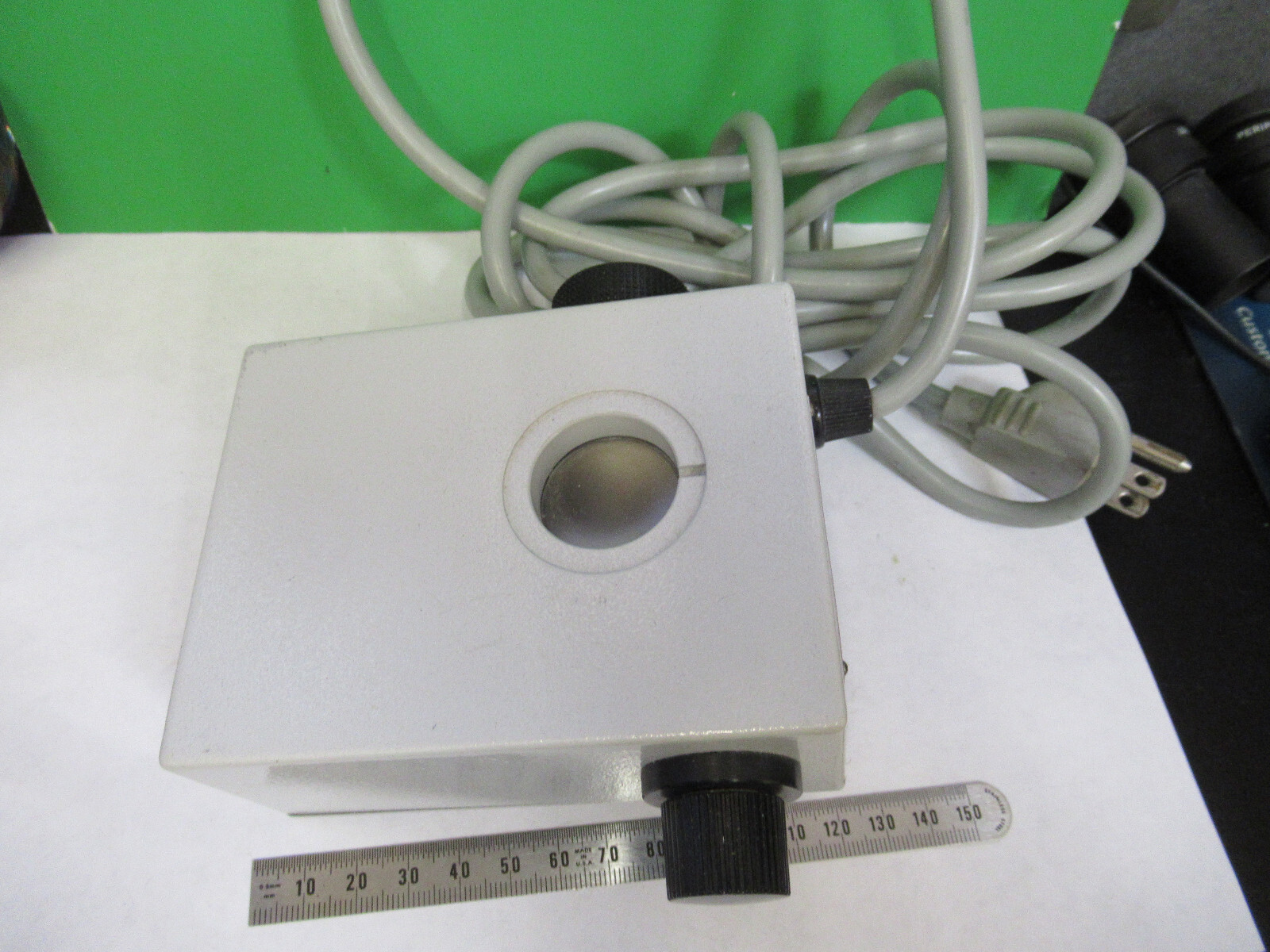 LEITZ GERMANY LAMP ILLUMINATOR MICROSCOPE PART OPTICS AS PICTURED X2-A-17
