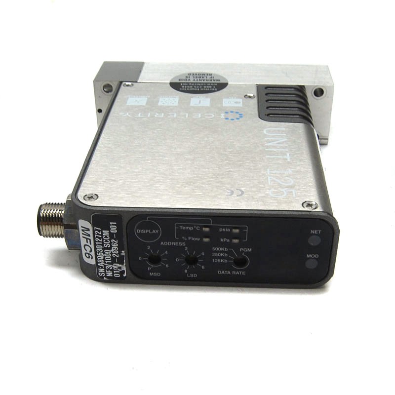 Celerity Unit IFC-125C Mass Flow Controller MFC (NF3/1SLM) D-Net Digital C-Seal