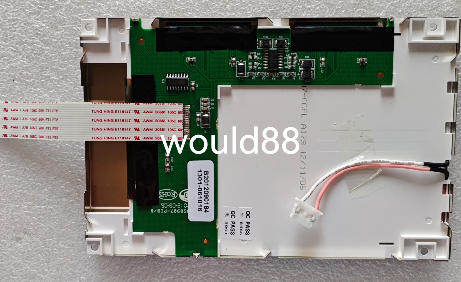 Original 5.7 inch 8907-CCFL-A173 07-CCFL-A173 GWMS8907-PCB/A/B LCD Display