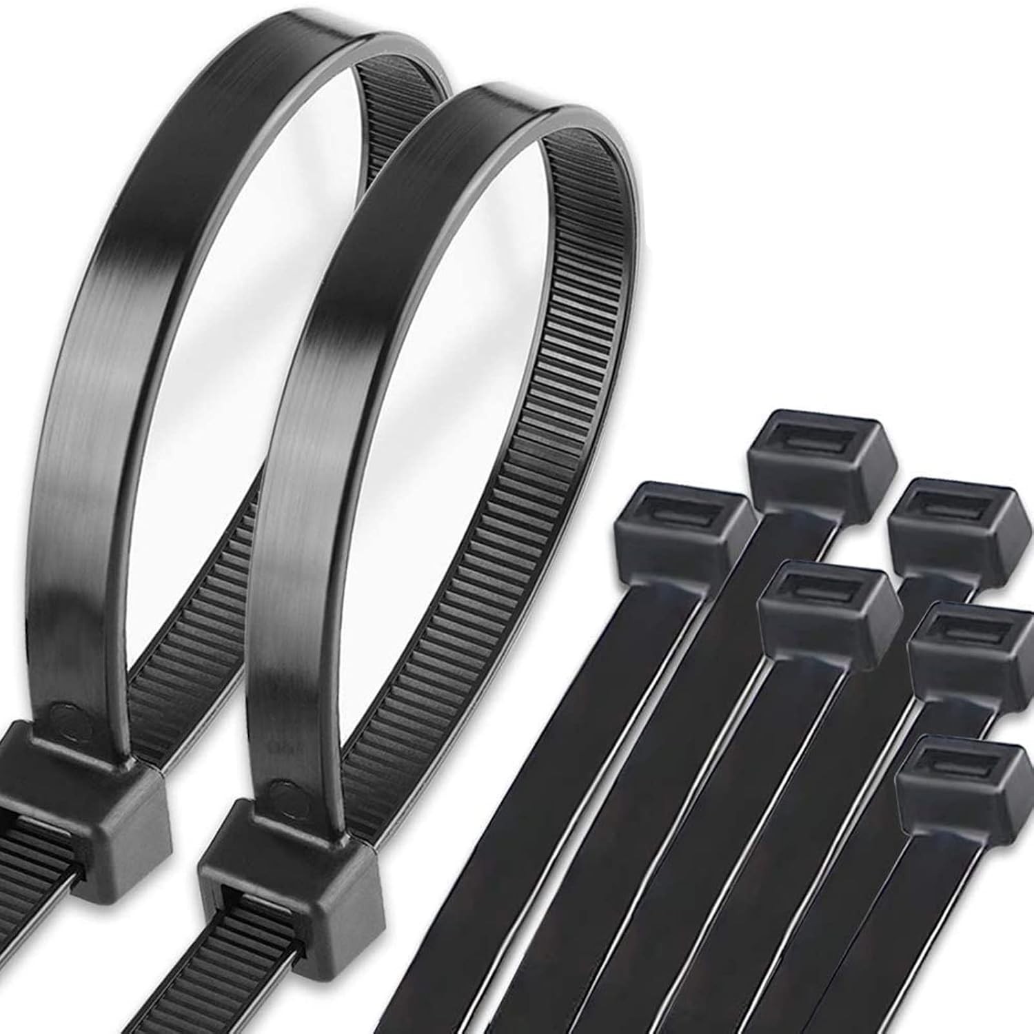 Heavy Duty Black Zip Ties 30 inch Long Cable Ties 200 lbs Tensile Strength