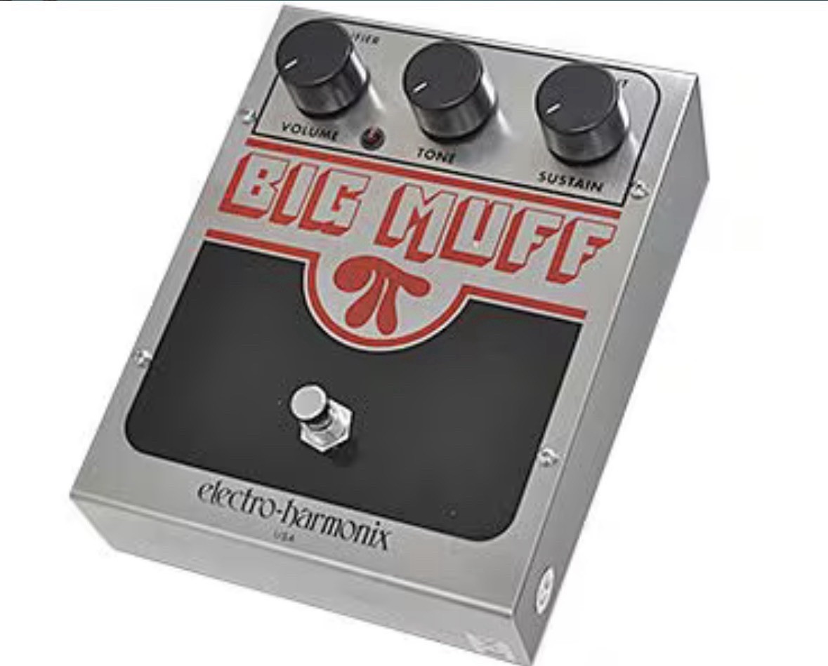 Electro-Harmonix Big Muff Pi Fuzz Pedal w/Box Tested Video Works