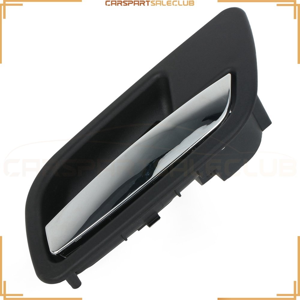 1xInterior Rear Right Door Handle For 2007-13 Chevy Tahoe Avalanche Black&Chrome
