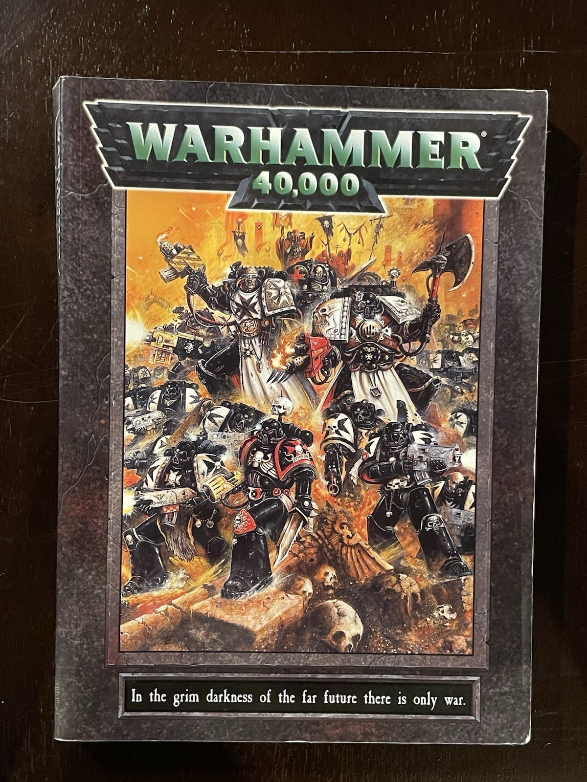 Warhammer 40k  In The Grim Darkness Of The Far Future There Is Only War Book