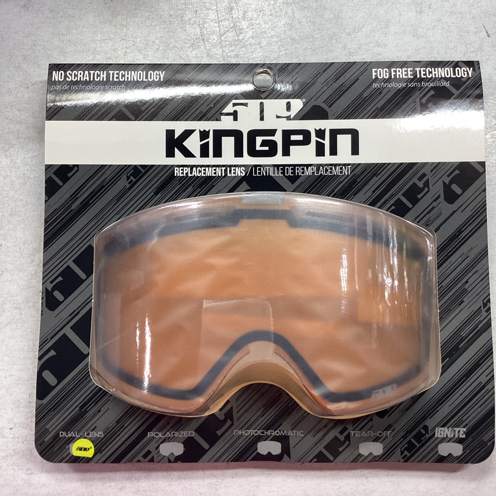 509 Kingpin Replacement Lens Amber HCS Tint