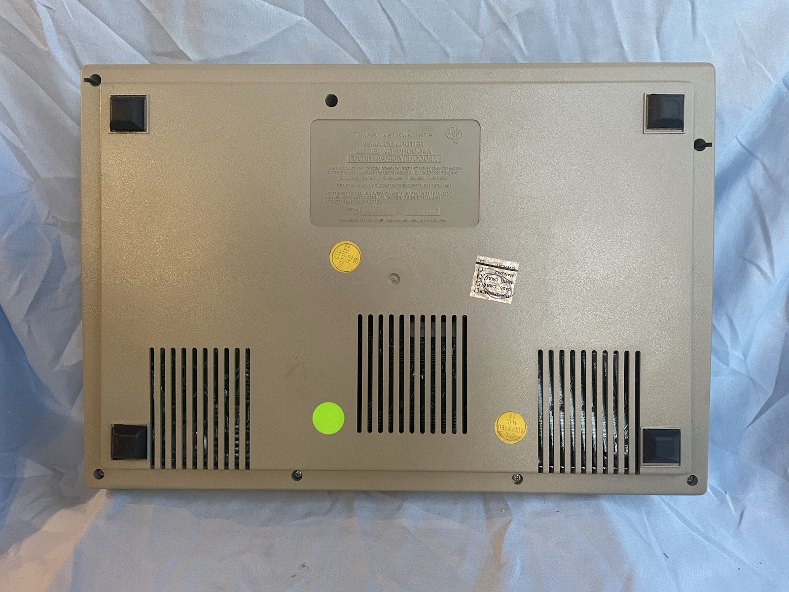 Texas Instruments TI-99/4A Computer Bundle w/ Extended BASIC, Software & Manuals