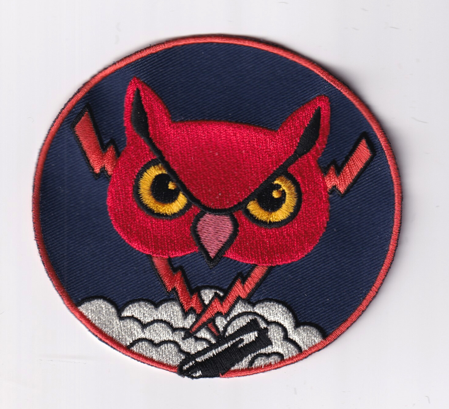VAH-9 Hoot Owls Squadron Patch, 4", Hook and Loop