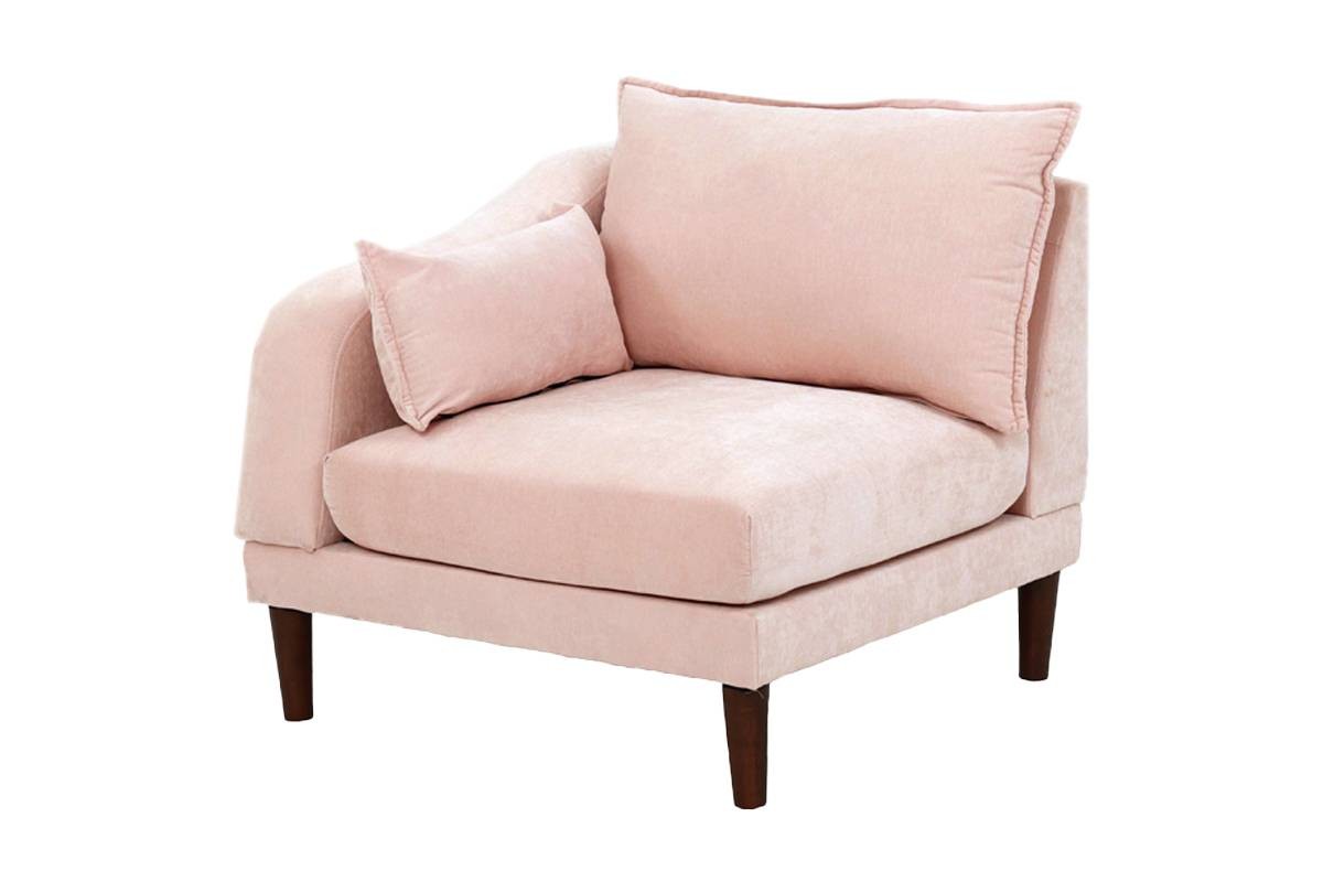 Single-arm Morgan fabric chair