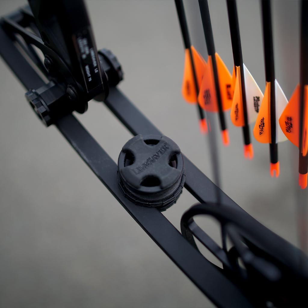 Broadband Dampener for Split Limb Compound Bows, Camouflage, 2-Pack