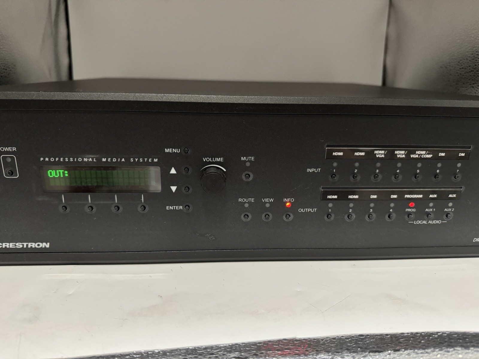 Crestron DMPS3-300-C 3-Series 4K DigitalMedia Presentation System.