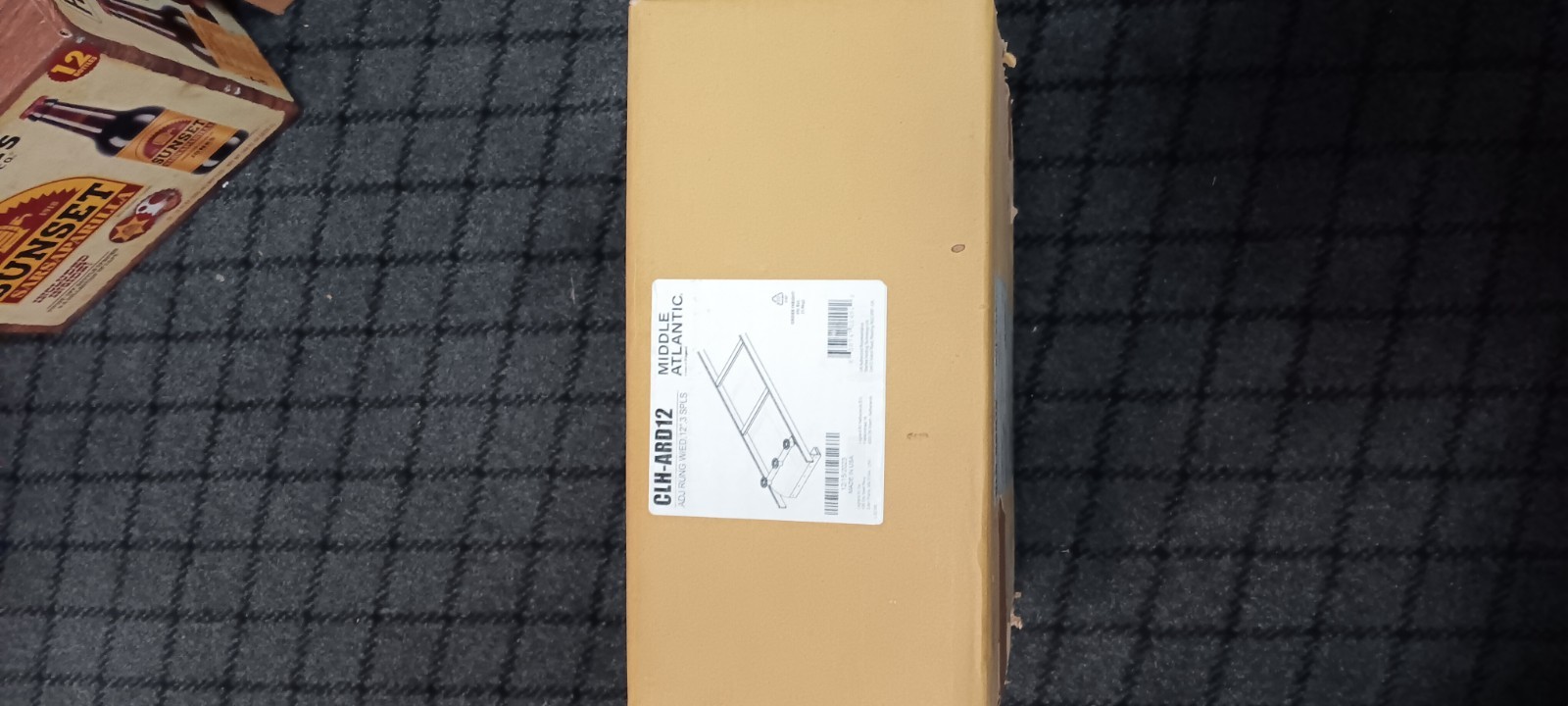 Middle Atlantic CLH-ARD12 12" Ladder Rack Adjustable Rung Drop – New Box Marked