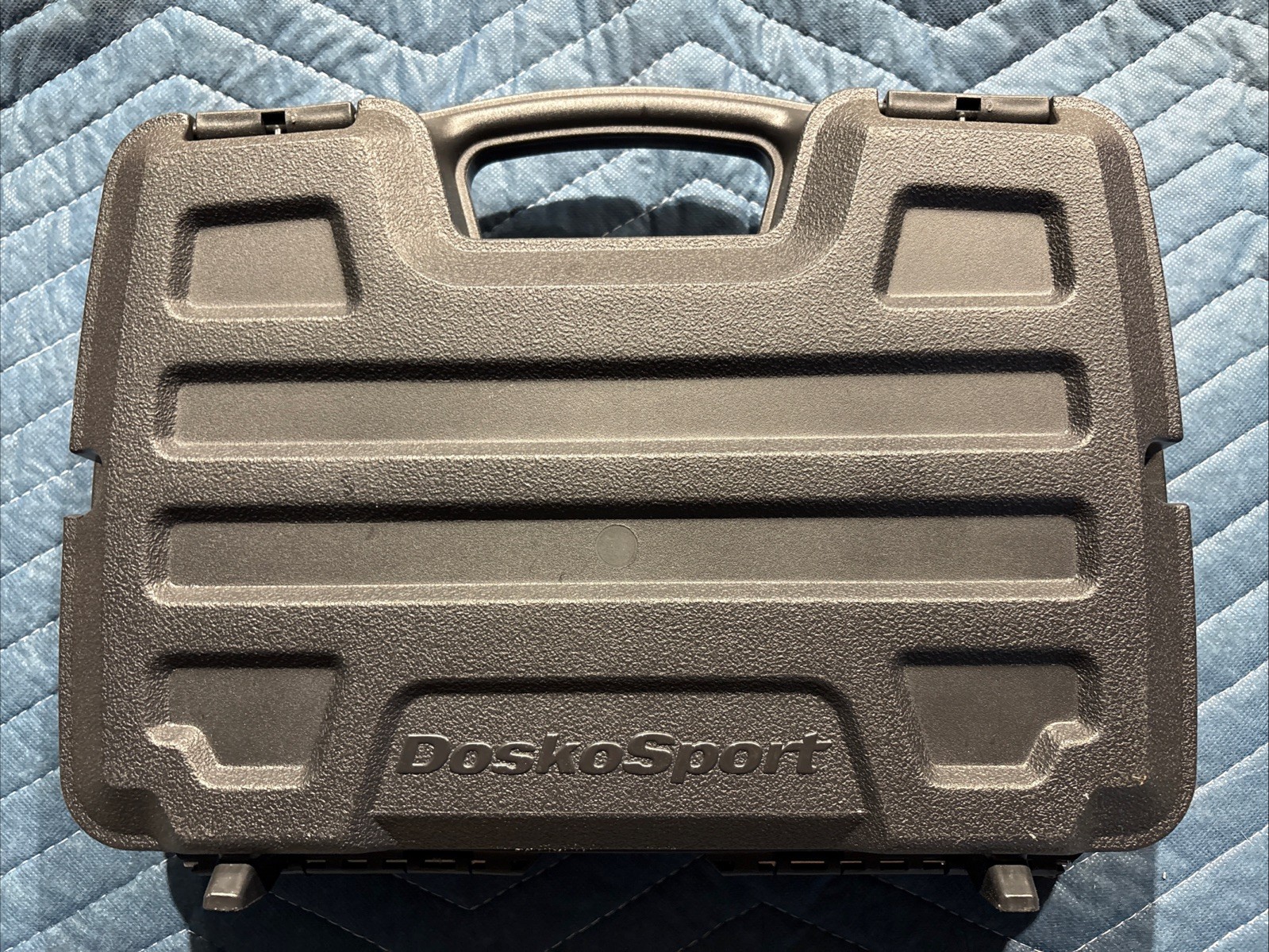 Doskosport Single Pistol Black Hard Carrying Case