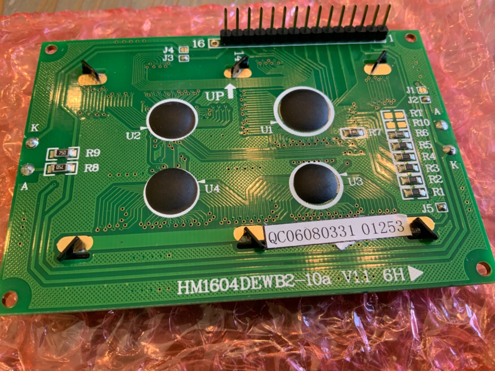 American Network 12-714061-00 Display Panel HM1604DEWB2