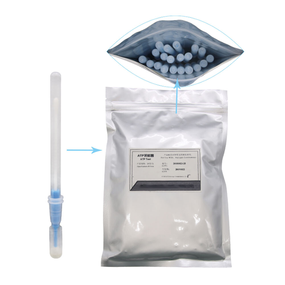 Bacteria Detector Meter ATP Fluorescence Tester Rapid luminometer With Test Swab