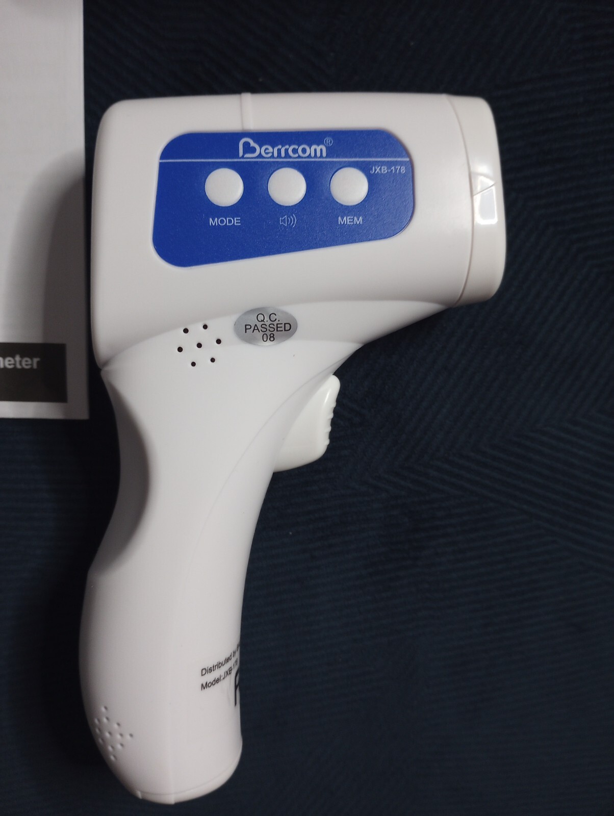 Berrcom Non-Contact Infrared Thermometer JXB-178 with 1 Second Testing