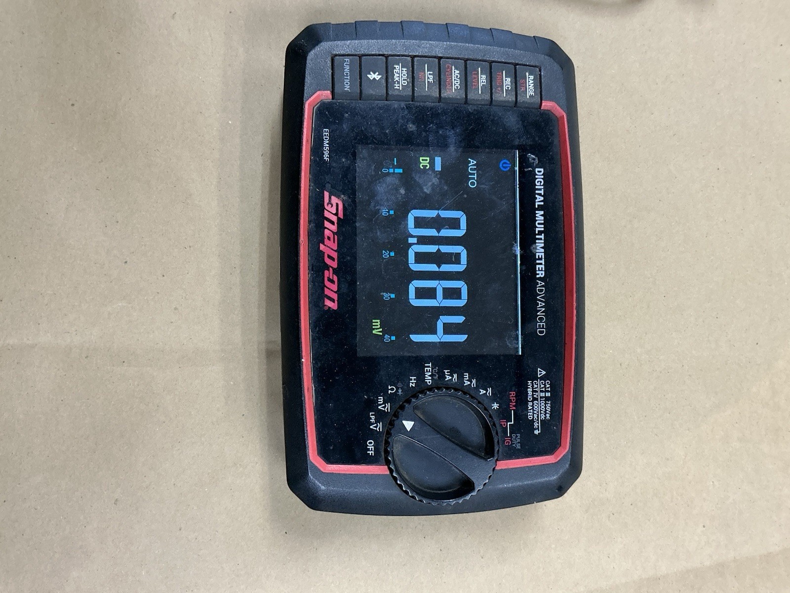 SNAP-ON DIGITAL MULTIMETER EEDM596F free shipping!!!