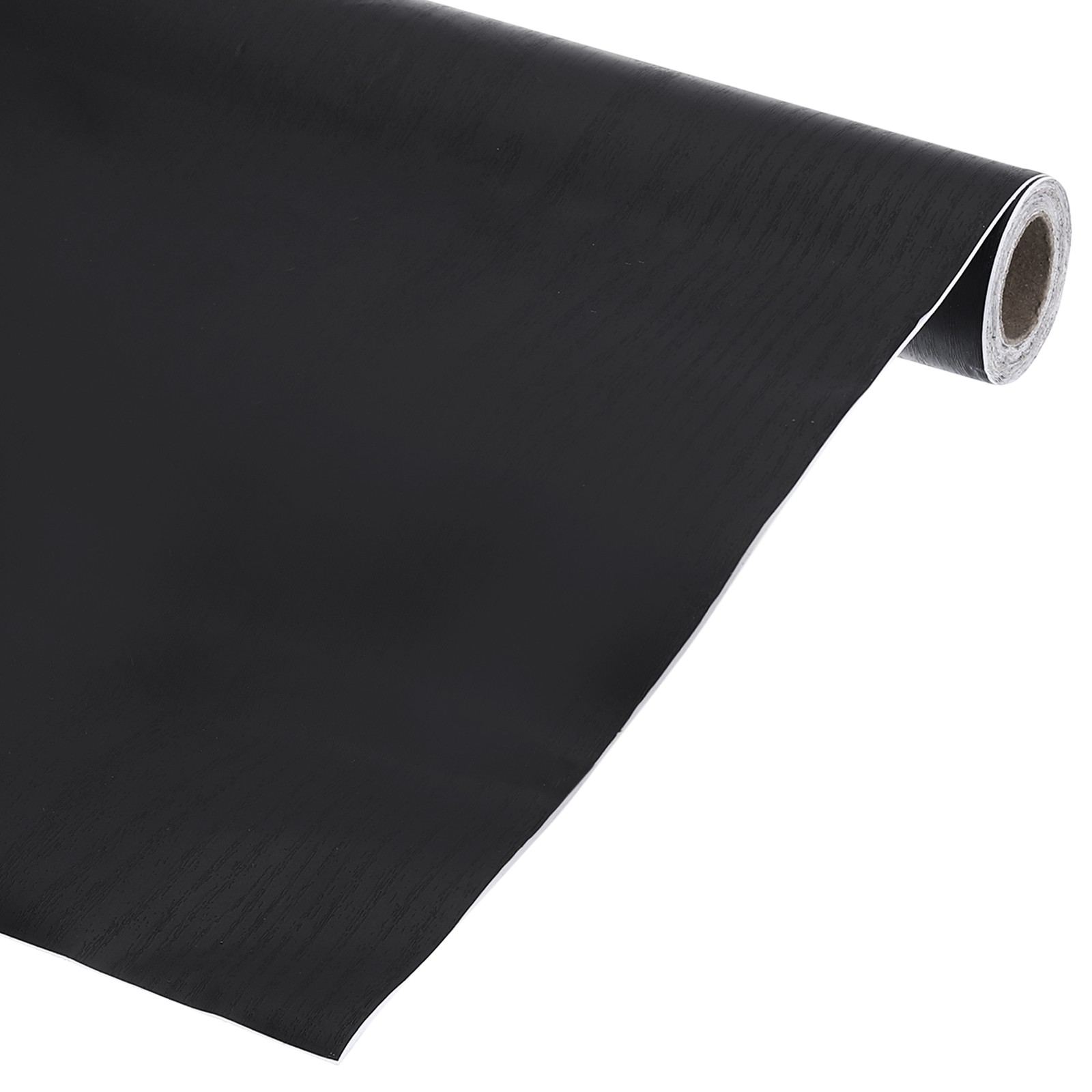 23.62"x16 Ft Wood Grain Repair Tape Self-Adhesive Film Repair Patch, Black