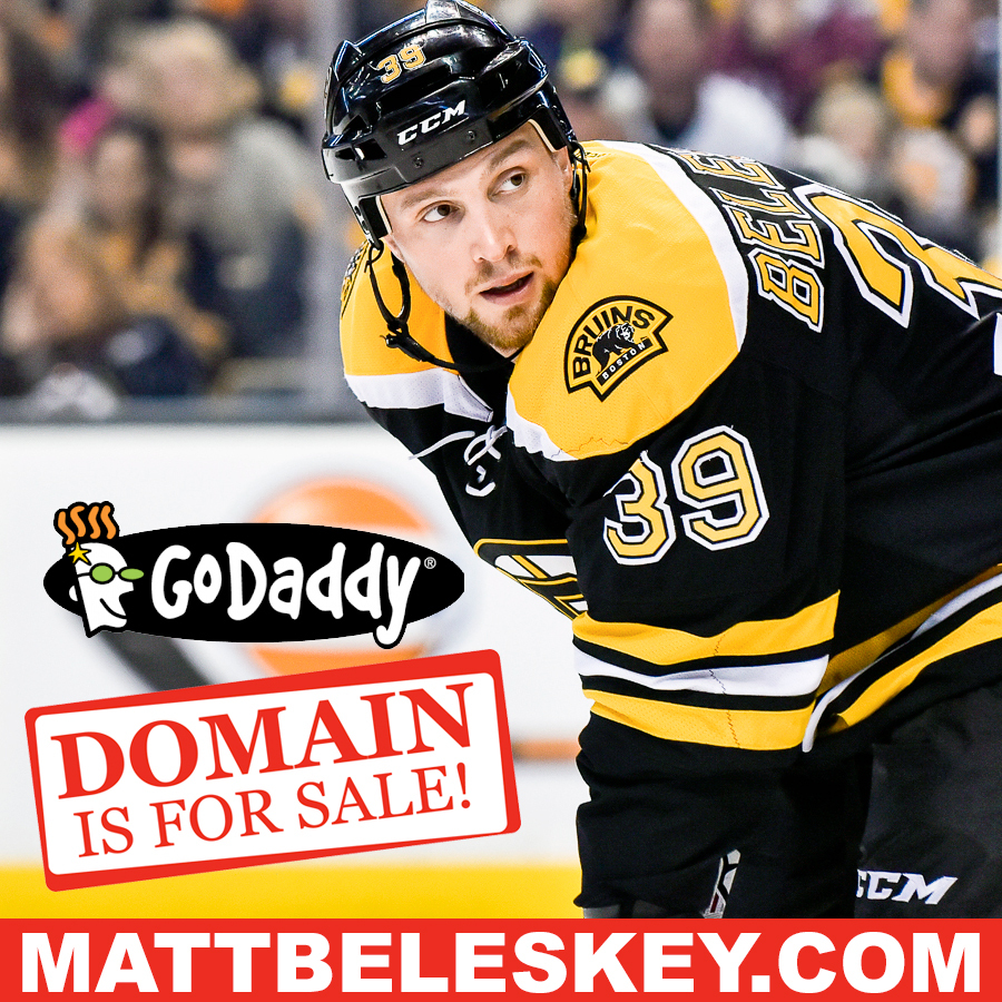 MATT BELESKEY .COM - Boston Bruins - Hockey - NHL - Domain Name - GoDaddy