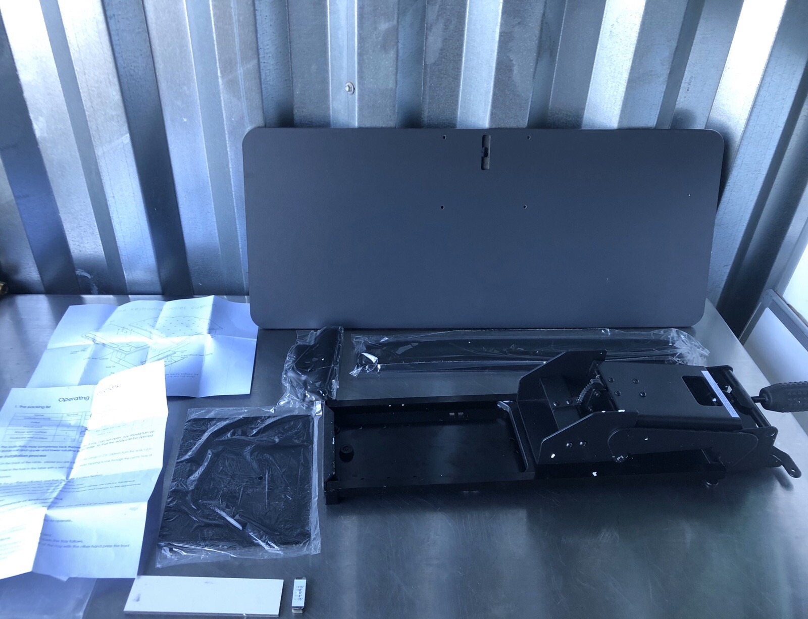 Cartmay Adjustable Keyboard Tray Assembly NEW IN BOX!! FREE SHIPPING!!!