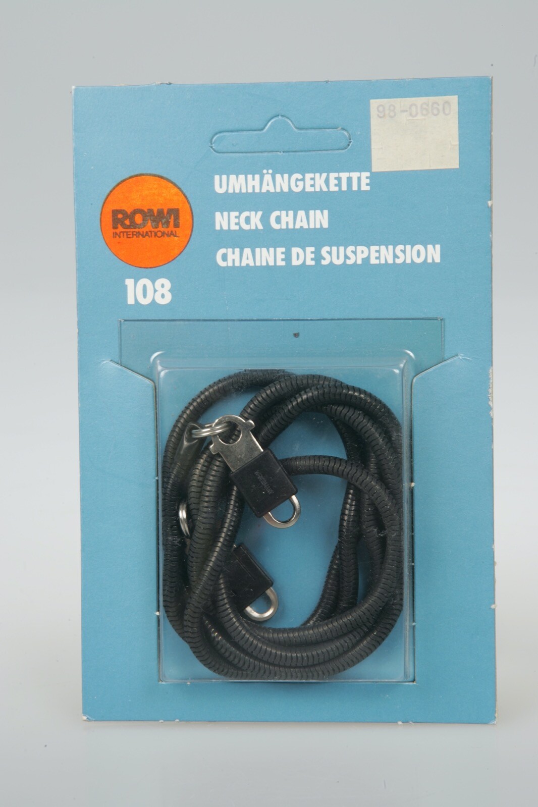 📷 Vintage ROWI Camera Neck Chain Camera Strap MADE IN GERMANY new old stock 📷