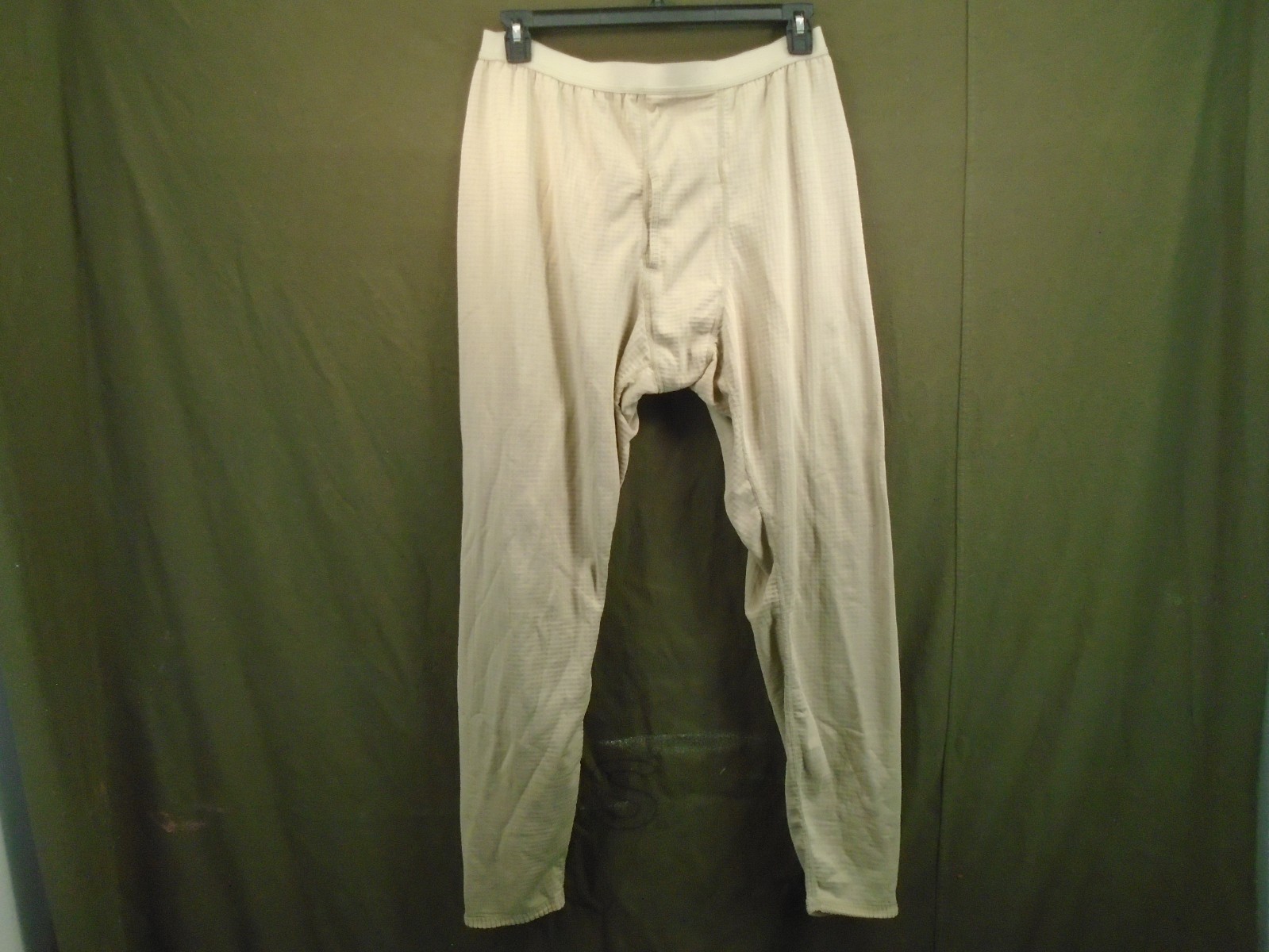 US Military Army Cold Weather Mid Weight Drawers Waffle Large Regular 2007 241-G